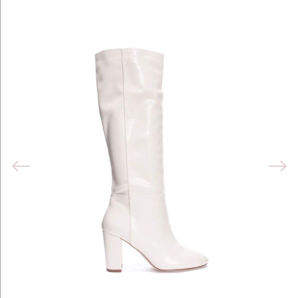 Chinese Laundry Krafts Boot in Ecru color